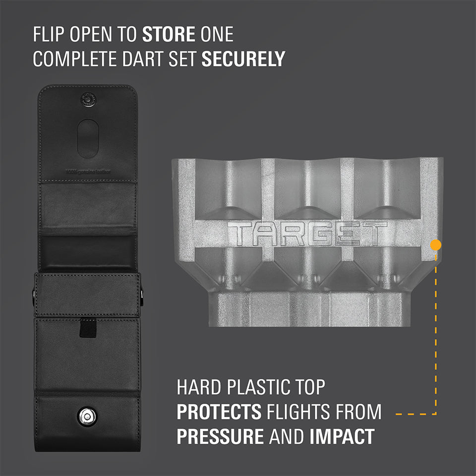 Target Milli Dart Case - Black