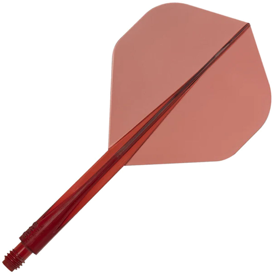 Condor Axe Flight System - Standard Clear Red (XL)