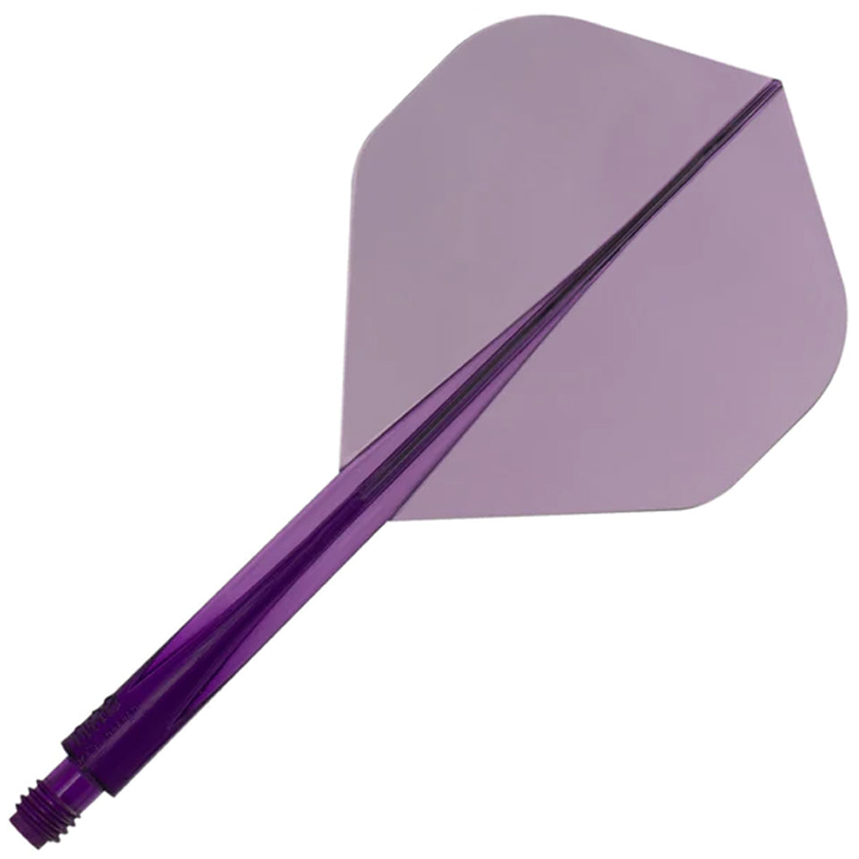 Condor Axe Flight System - Standard Clear Purple (L)