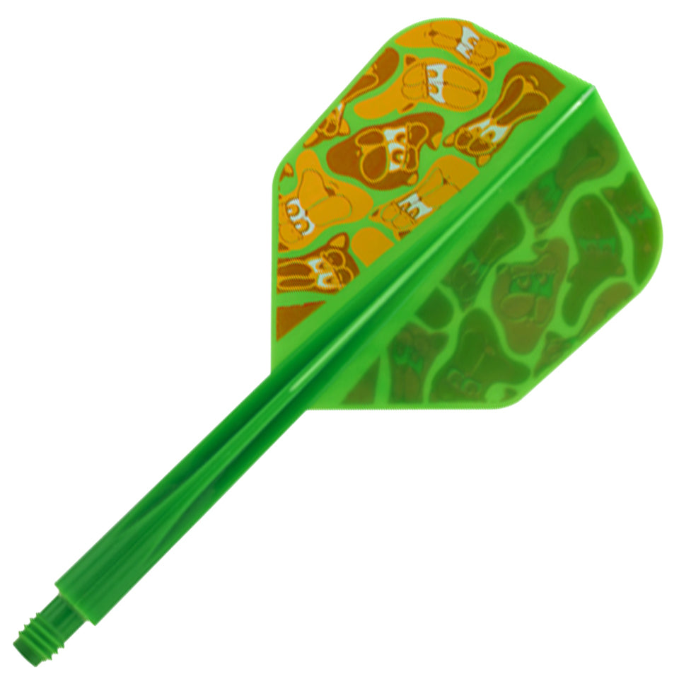 Condor Axe G.T Monster 3 Flight System - Shape Green (XL)