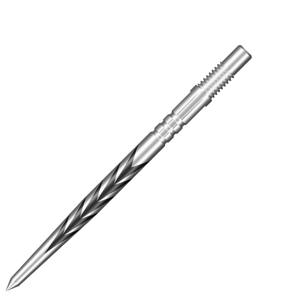 Shot Tribal Weapon Turbo Steel Points - 35mm Silver