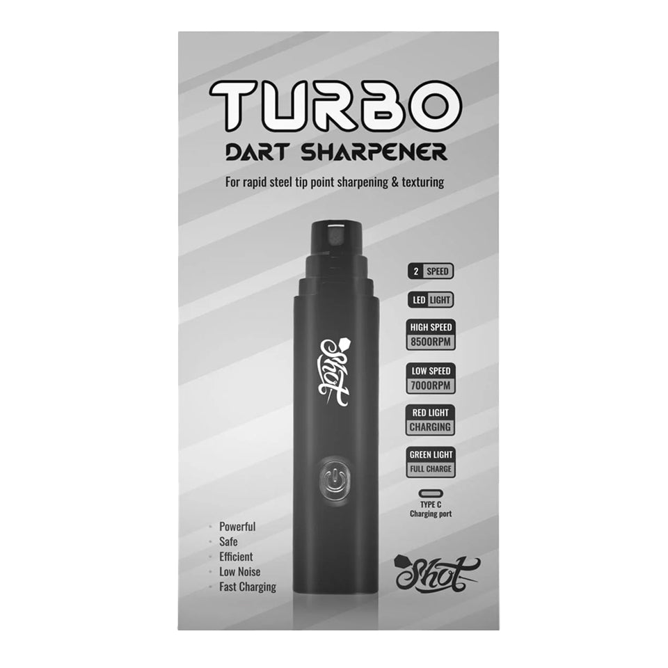 Shot Turbo Dart Sharpener