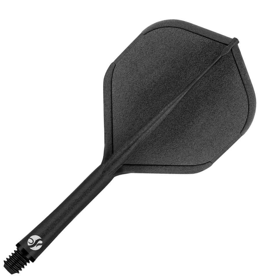 Shot Flight Deck Dart Flight & Shaft System - Standard Inbetween Black