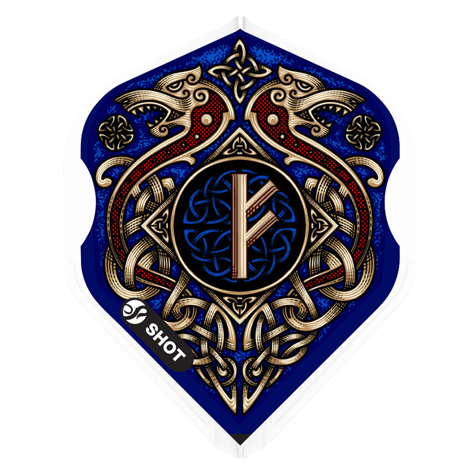 Shot L-Style EZ Viking Rannsaka Dart Flights - L1 / Standard