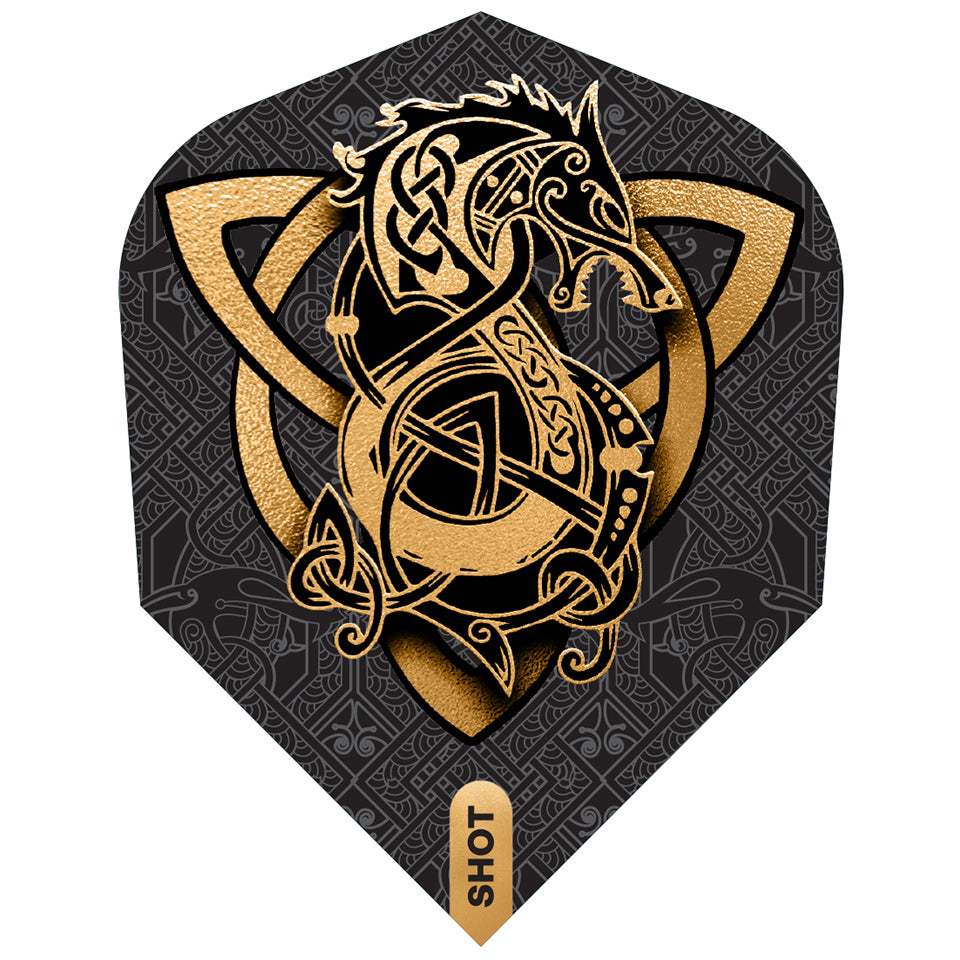 Shot Viking Wolf Dart Flights - Shape