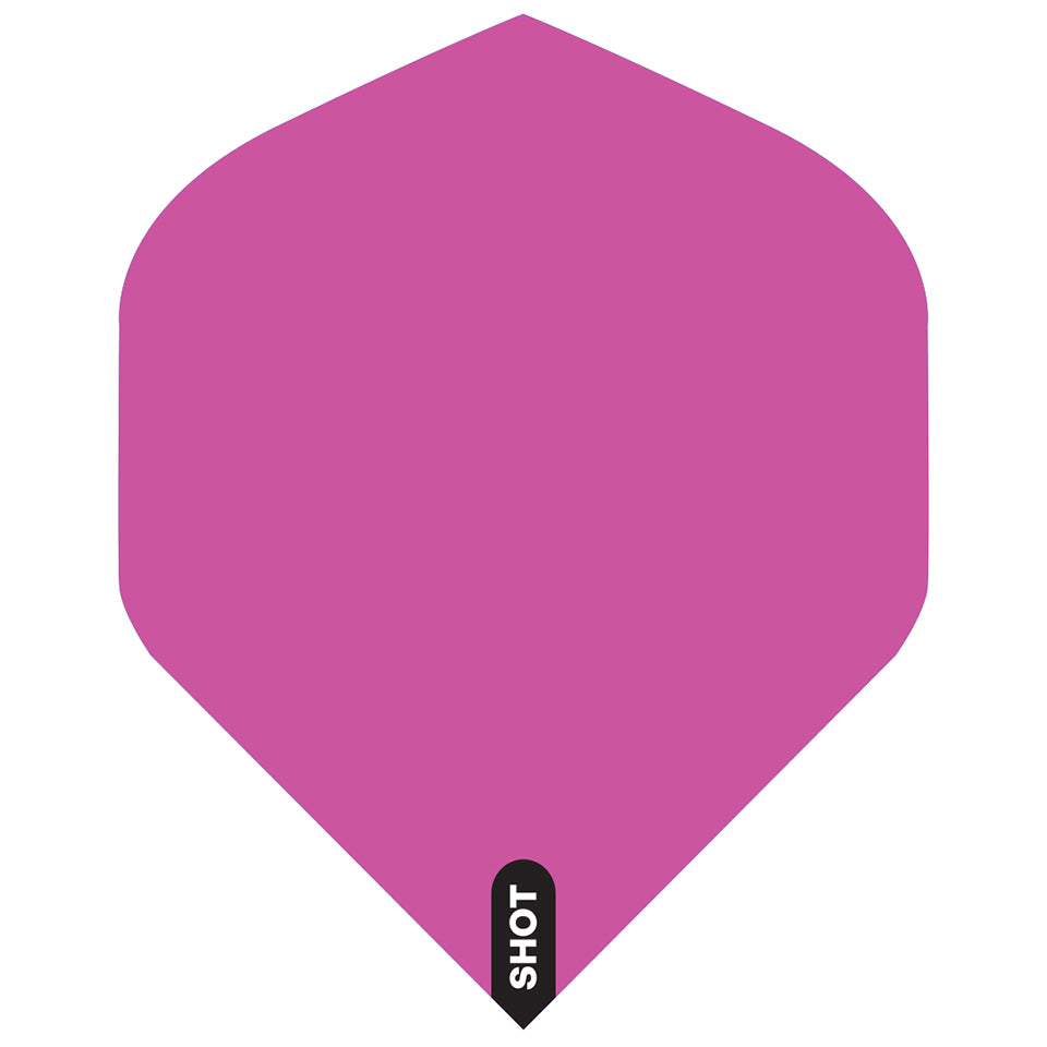 Shot Dart Flights - Standard Pink