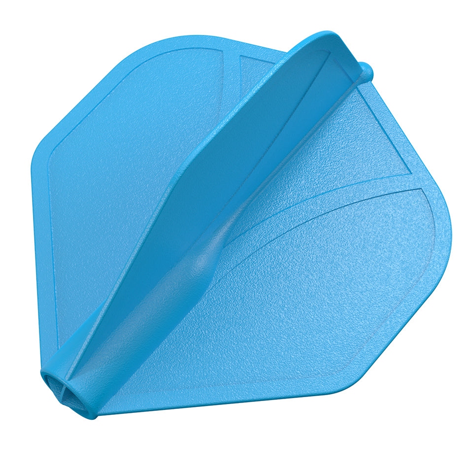 Shot Airfoil Dart Flights - Standard Blue