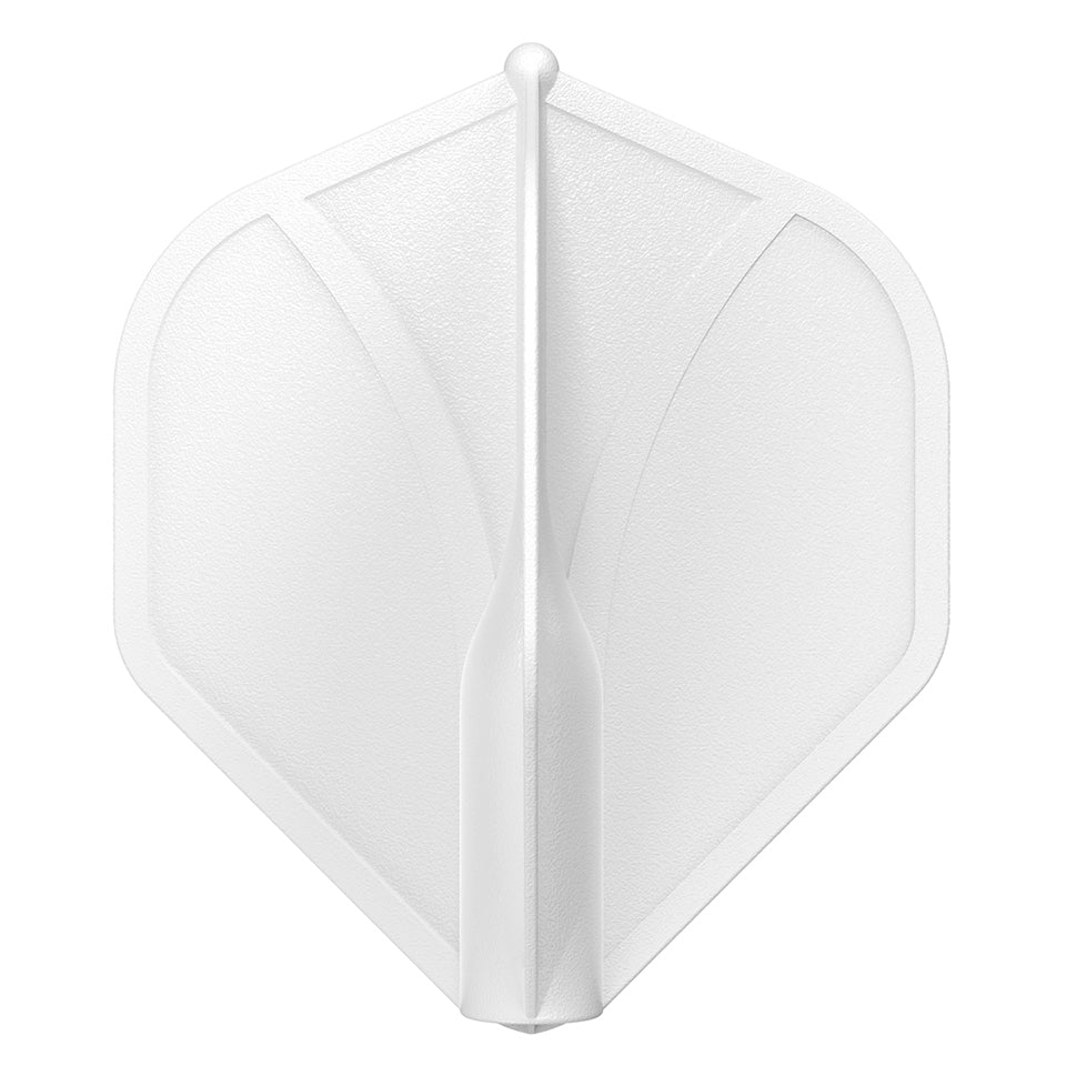 Shot Airfoil Dart Flights - Standard White