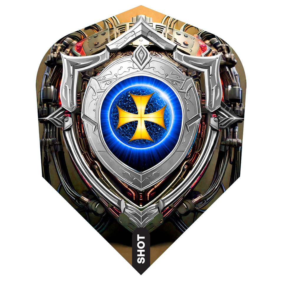 Shot Future Knights Darkstar Dart Flights - Shape
