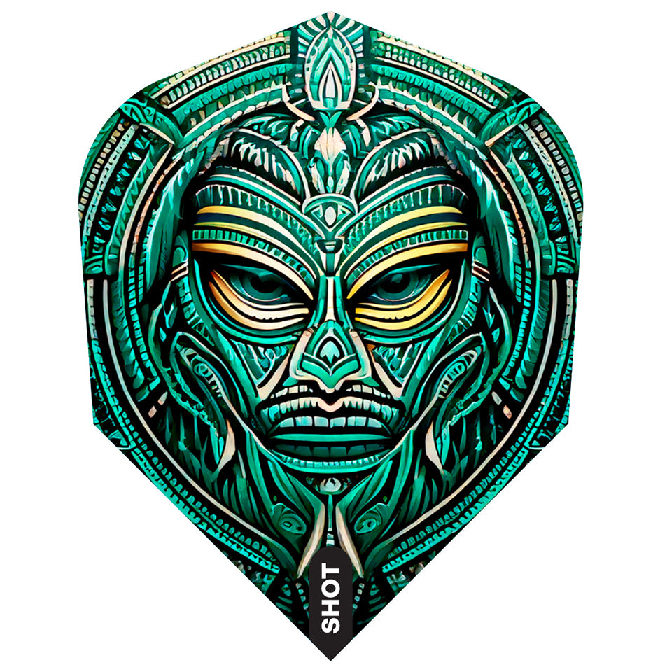 Shot Tribal Weapon Toki Dart Flights - Shape