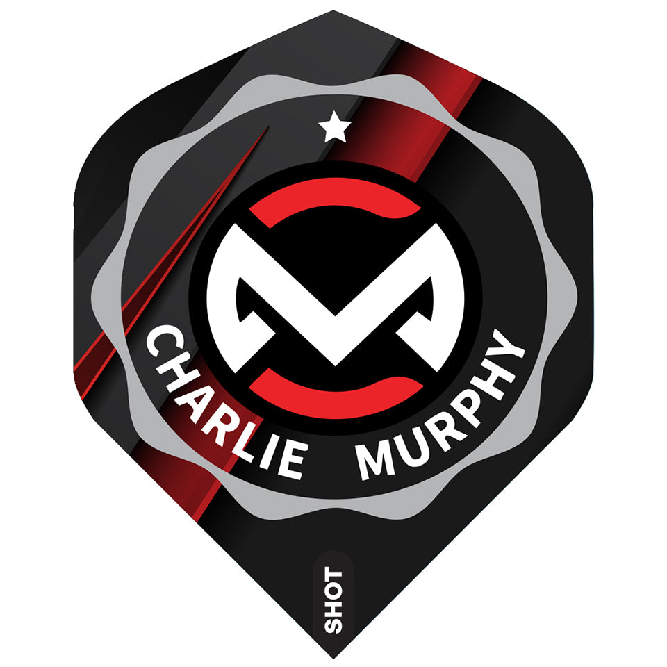 Shot Charlie Murphy Darts Flights - Standard
