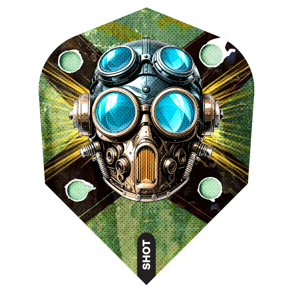 Shot Badlands Krush Darts Flights - Shape