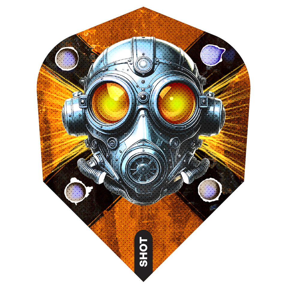 Shot Badlands Rustin Darts Flights - Shape