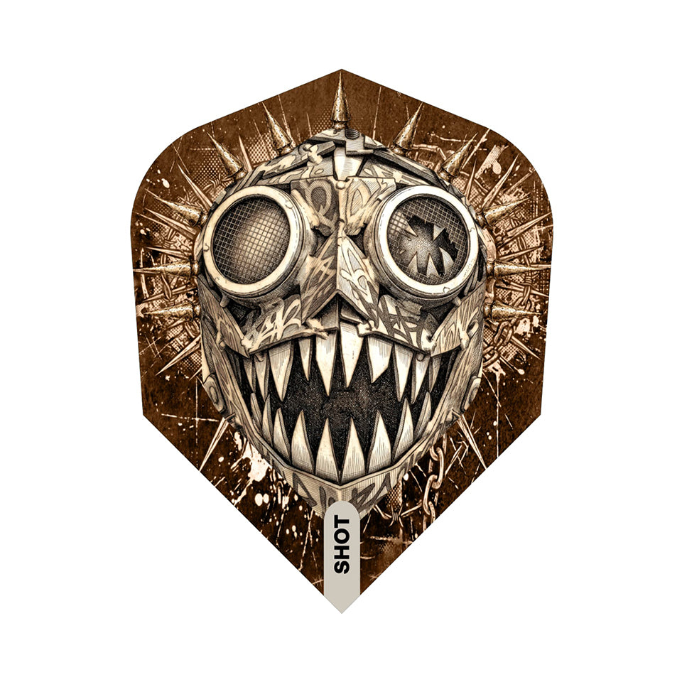 Shot Gnarly Gnasha Dart Flights - Shape