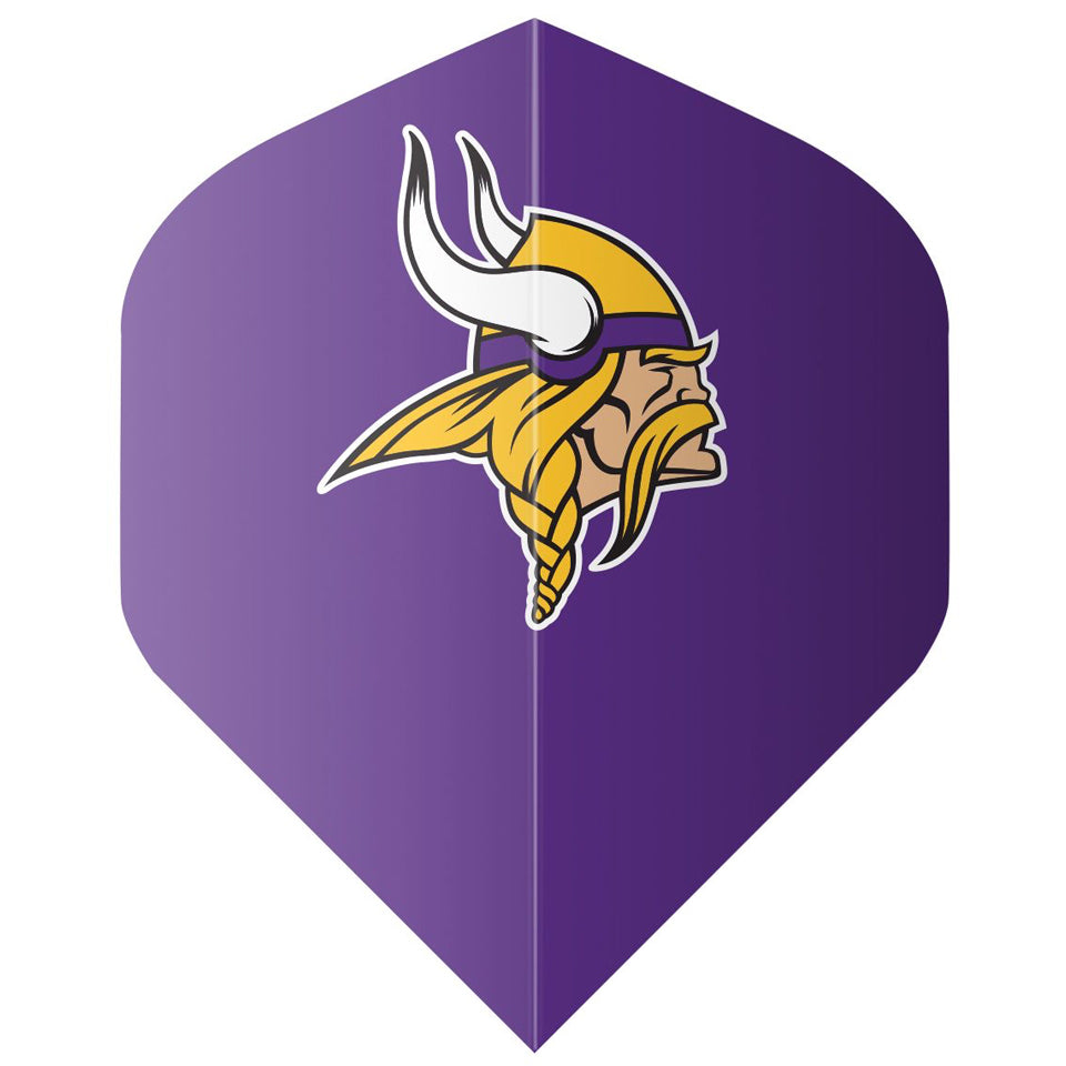 Shot Official Minnesota Vikings Dart Flights - Standard Purple