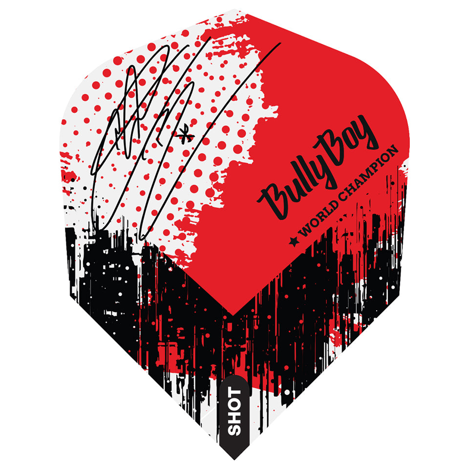 Shot Michael Smith Game Day Dart Flights - Shape