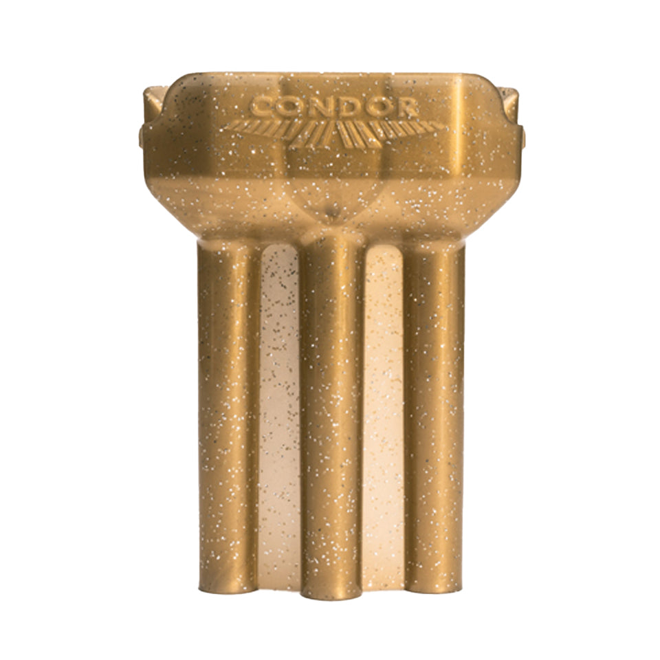 Condor Box Dual Dart Case - Glitter Gold