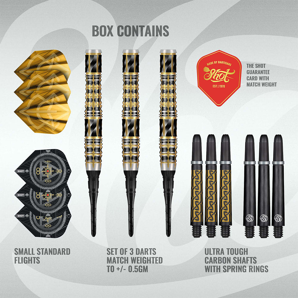 Shot Alchemy Auro Soft Tip Darts - 20gm
