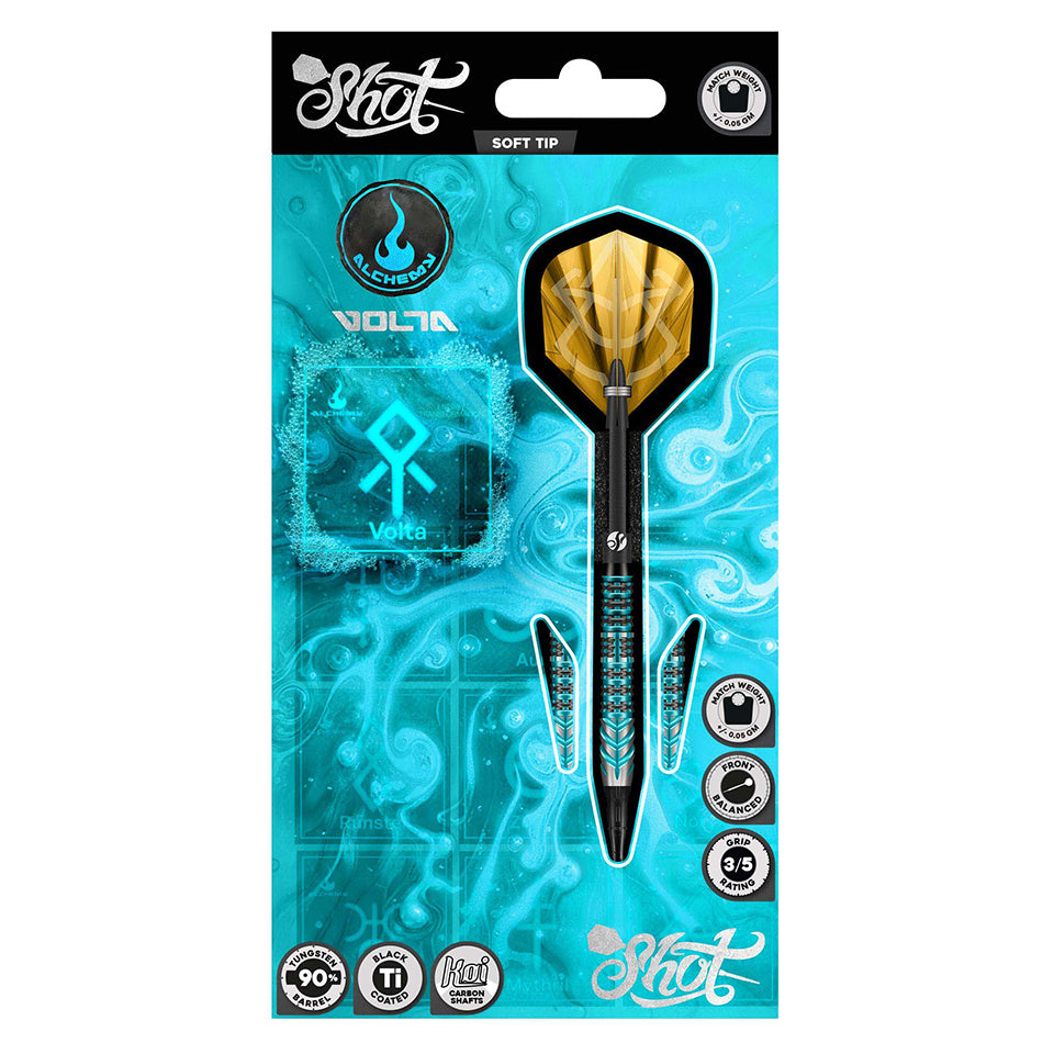 Shot Alchemy Volta Soft Tip Darts - 20gm