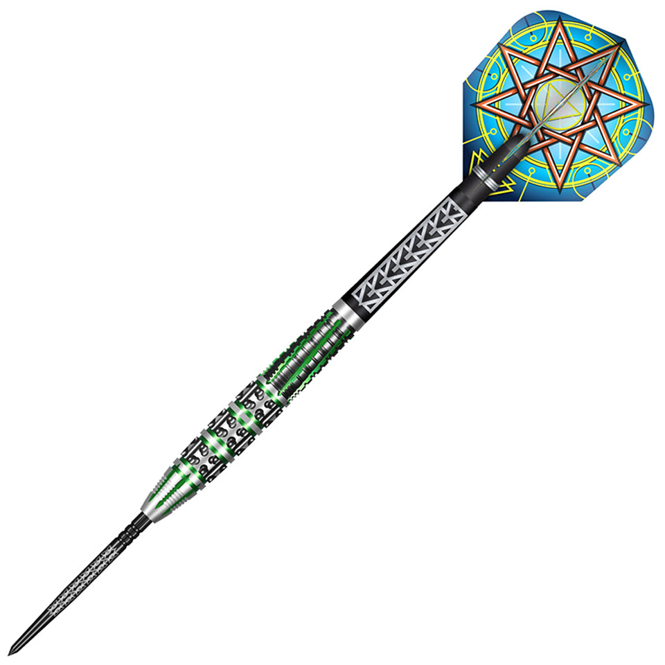 Shot Celt Druid Turbo Point Steel Tip Darts - 24gm