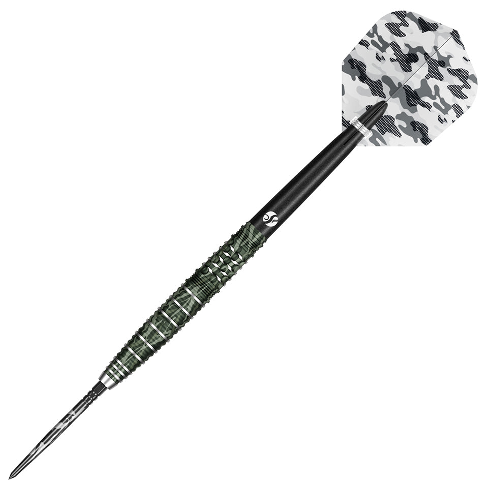 Shot Camo Ghillie Turbo Point Steel Tip Darts - 25gm