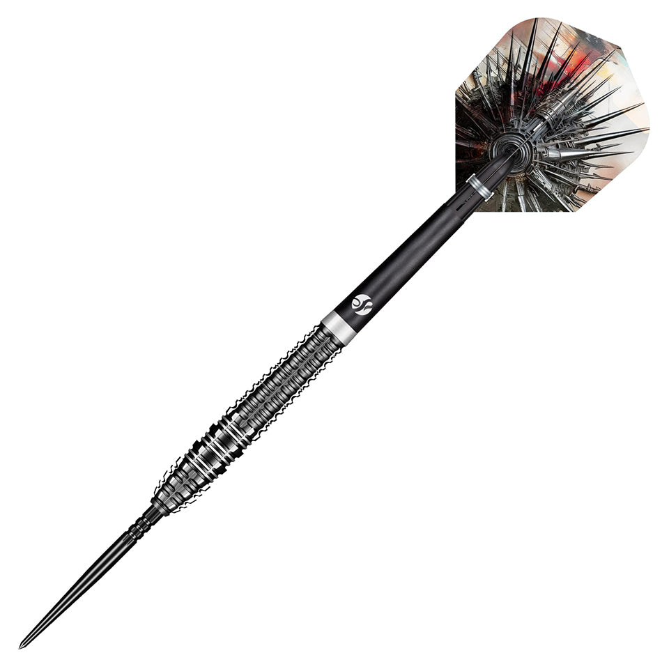 Shot Gnarly Smasha Turbo Point Steel Tip Darts - 25gm