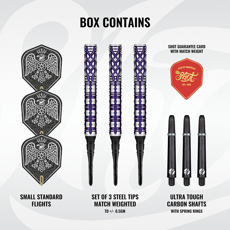 Shot Goths Visara Soft Tip Darts - 20gm