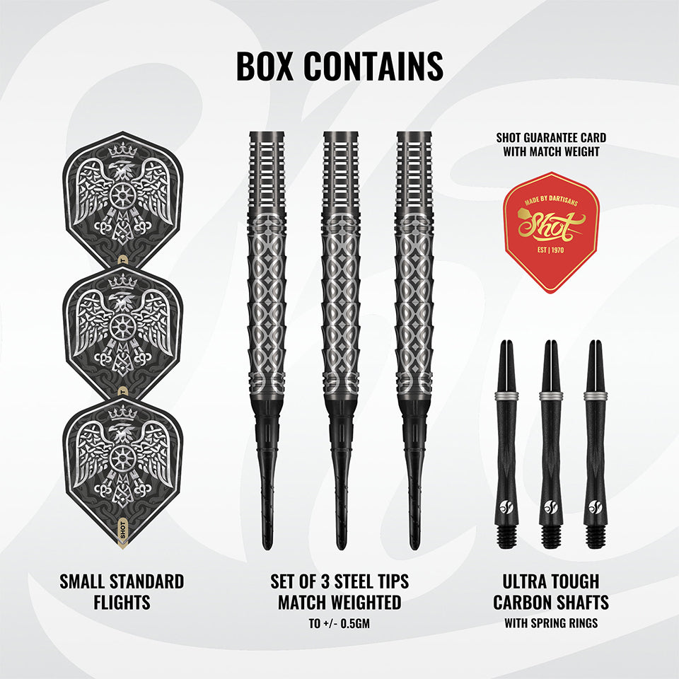 Shot Goths Wulfaz Soft Tip Darts - 20gm