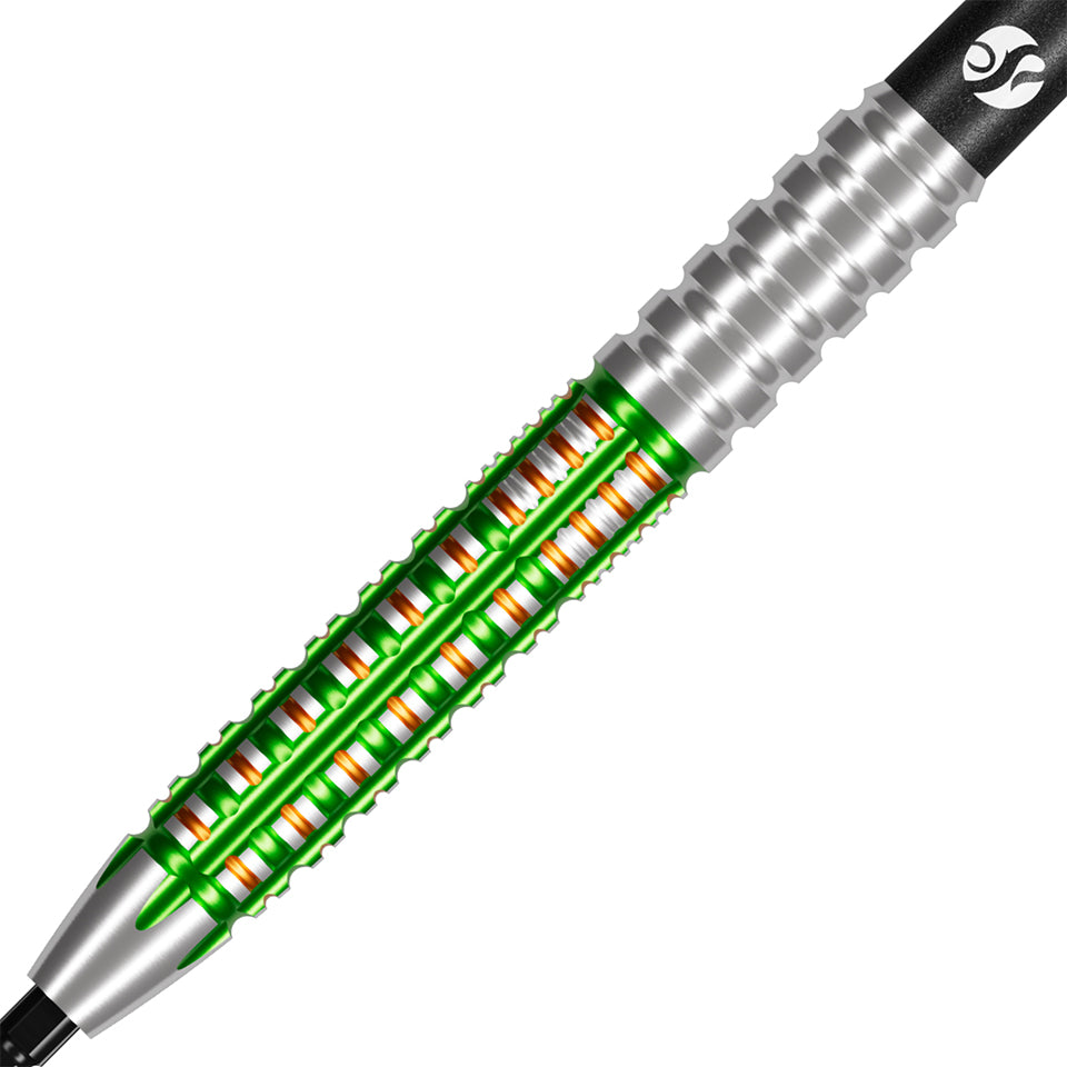 Shot Pro Series Willie O'Connor Turbo Point Steel Tip Darts - 23gm