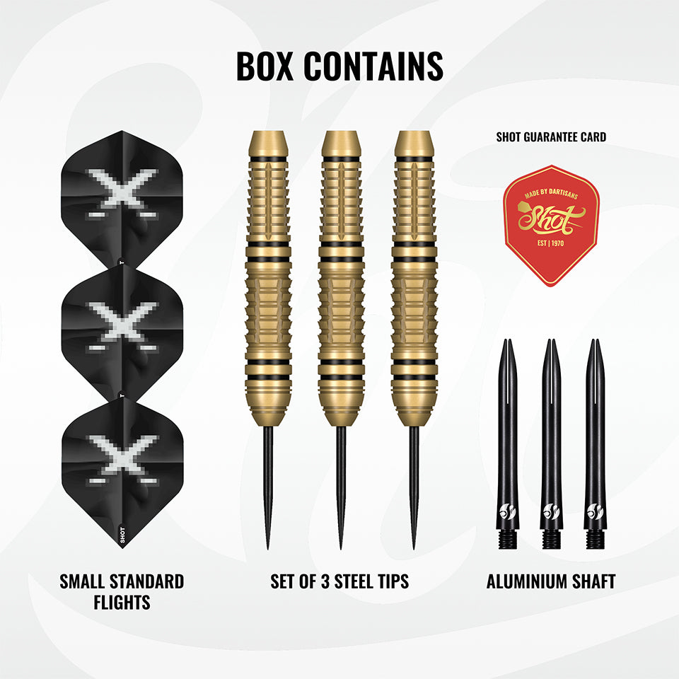 Shot X-Boost Steel Tip Darts - 24gm