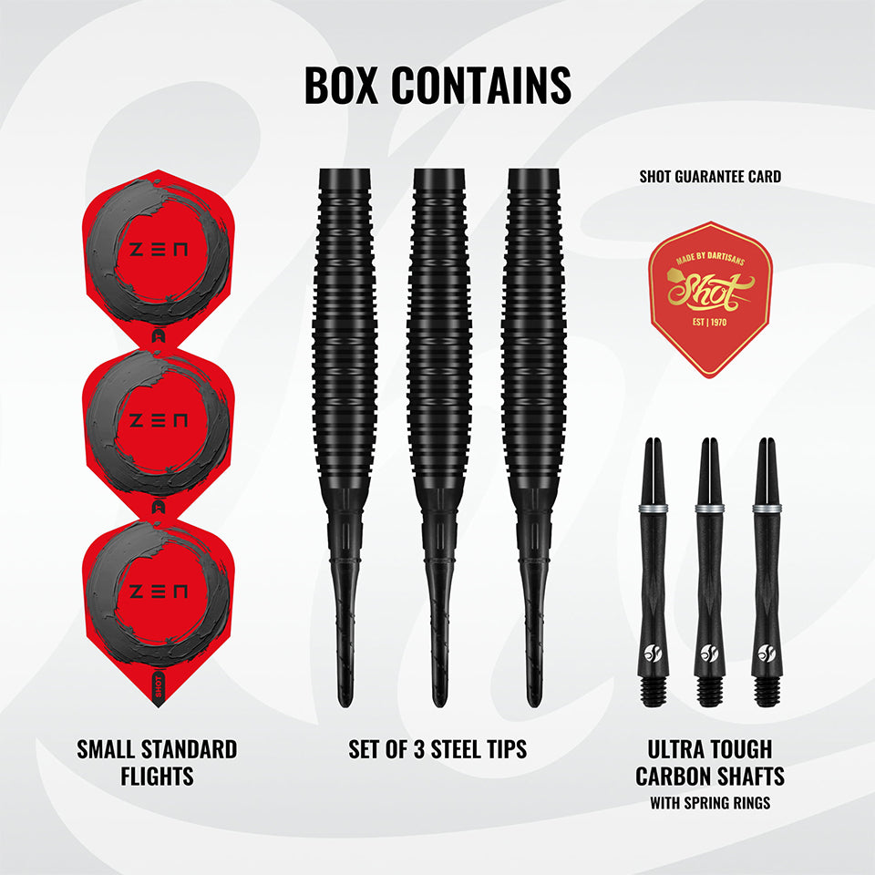 Shot Zen Bomber Soft Tip Darts - 20gm