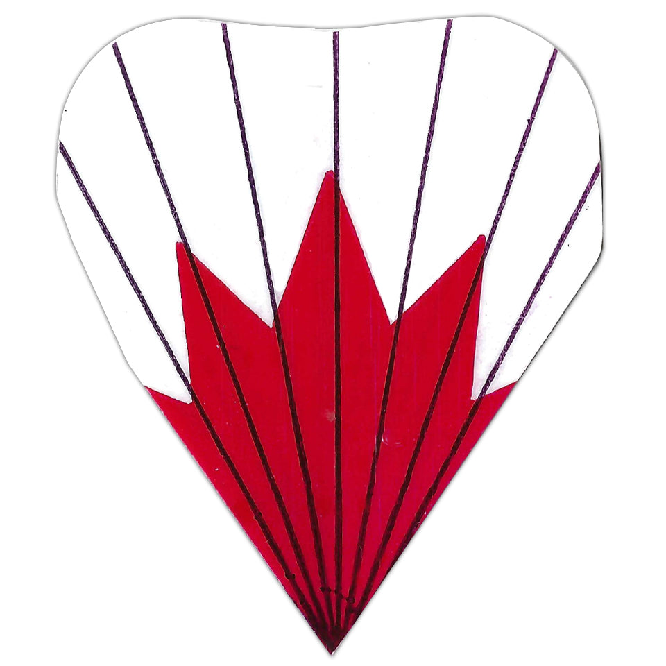 Dart Pros Rays Dart Flights - Heart