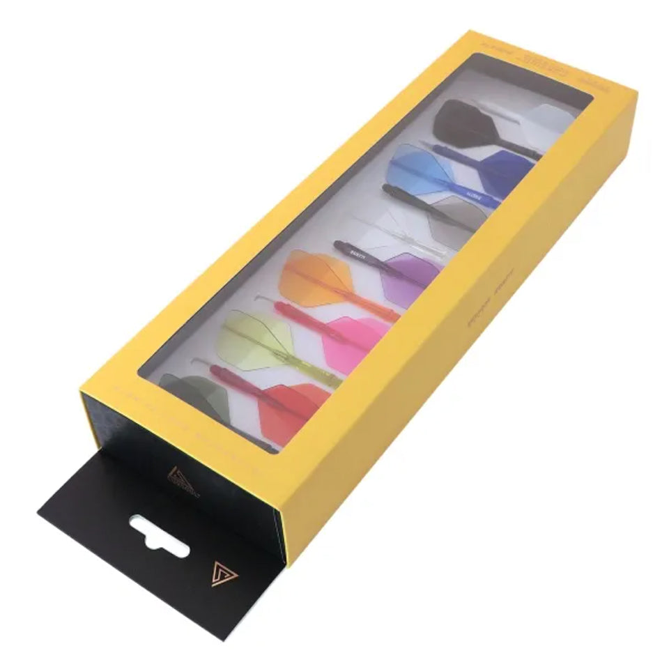 Cuesoul Rost 77 Integrated Dart Flights - Standard (L) 33mm (12 Pieces)