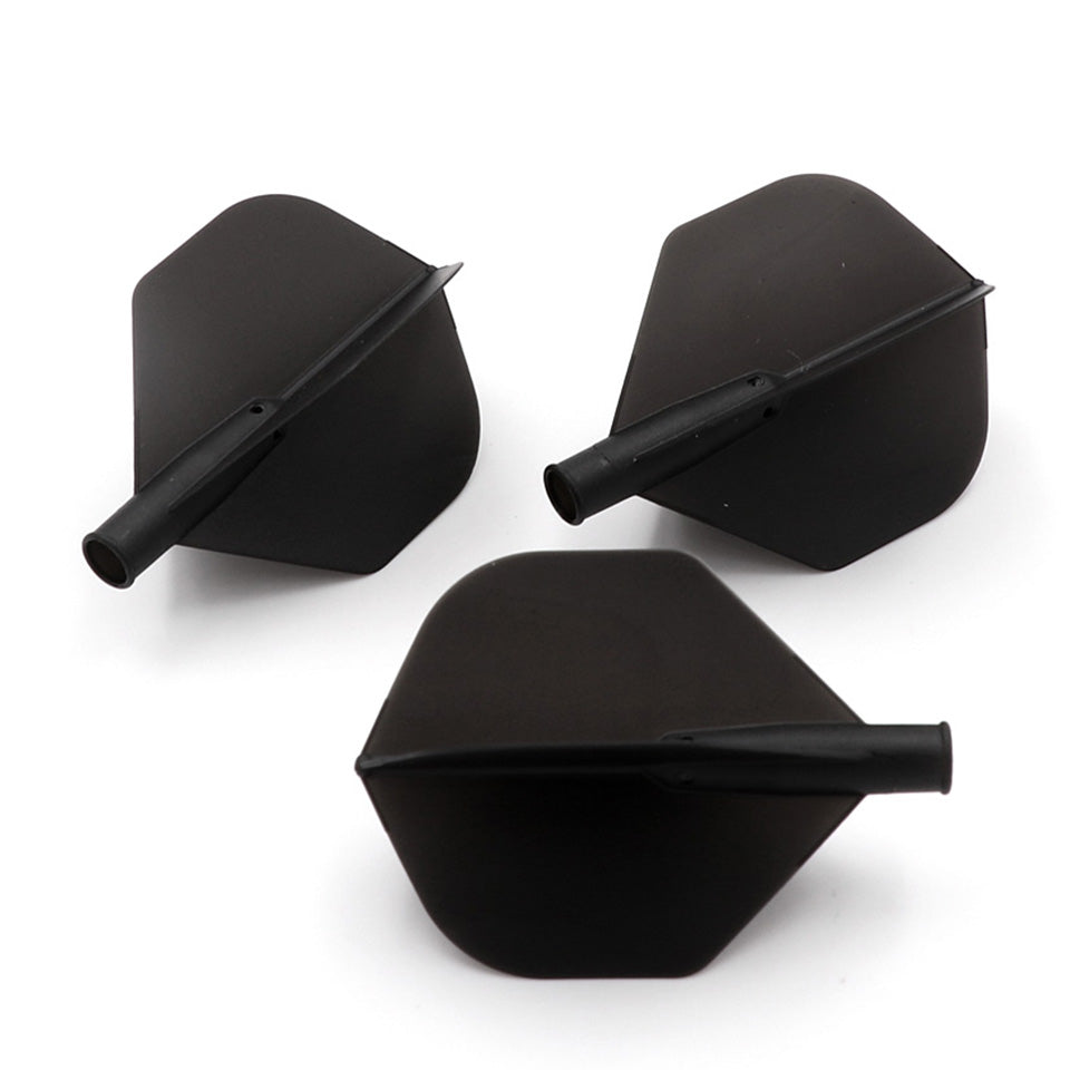Cuesoul Tero AK4 Dart Flights - Standard Black