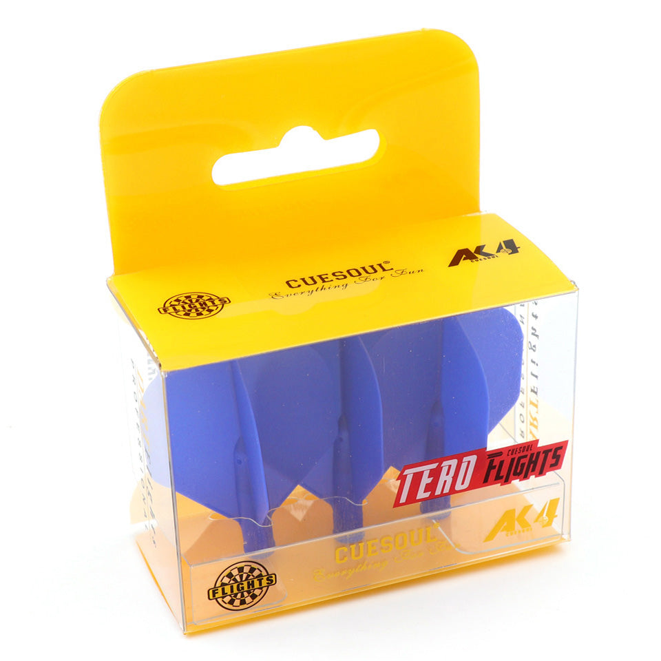 Cuesoul Tero AK4 Dart Flights - Standard Navy Blue
