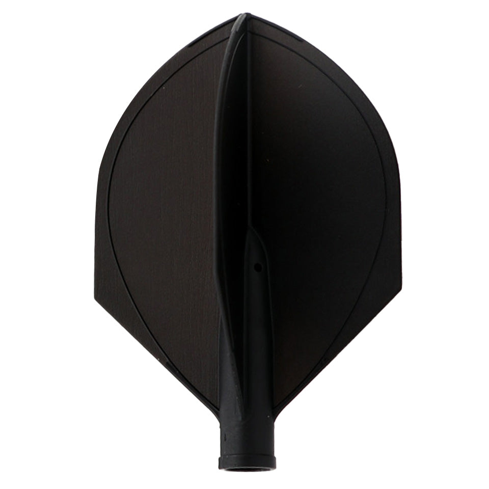 Cuesoul Tero AK4 Dart Flights - Shield Black
