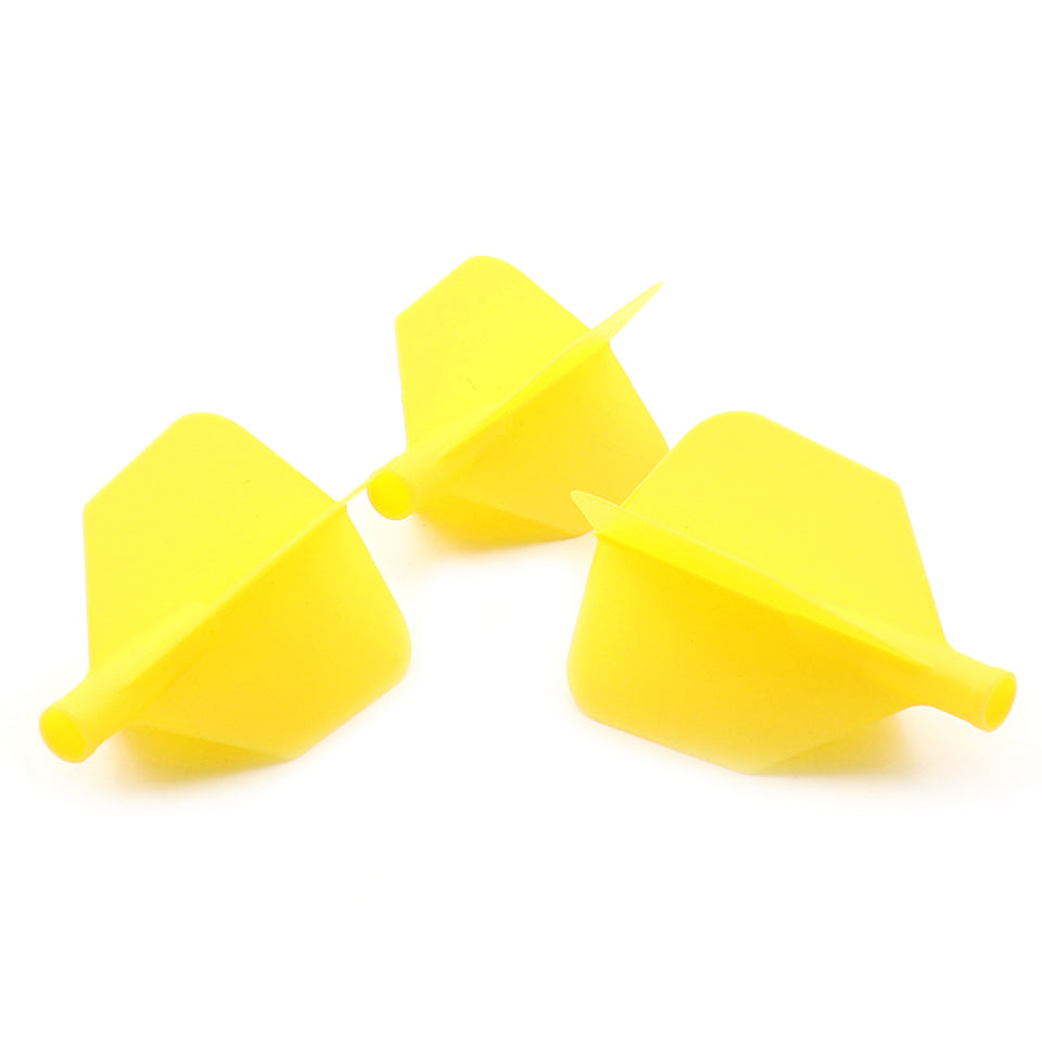 Cuesoul Tero AK4 Dart Flights - Big Wing Yellow