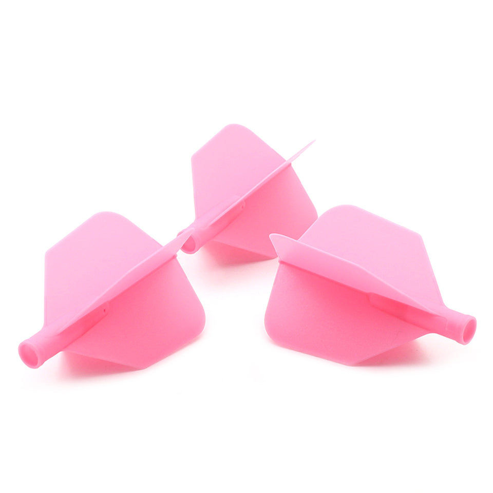 Cuesoul Tero AK4 Dart Flights - Big Wing Pink