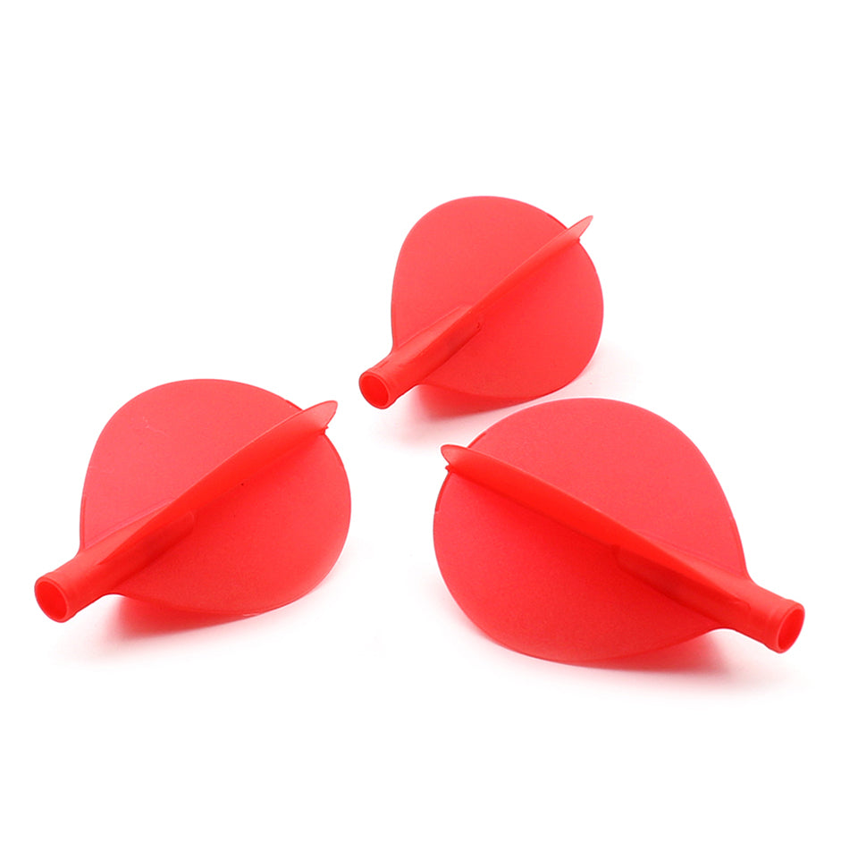 Cuesoul Tero AK4 Dart Flights - Teardrop Red