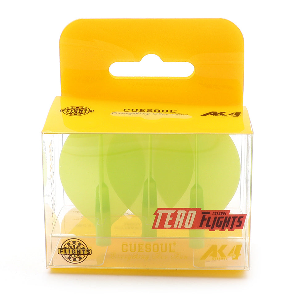 Cuesoul Tero AK4 Dart Flights - Teardrop Green