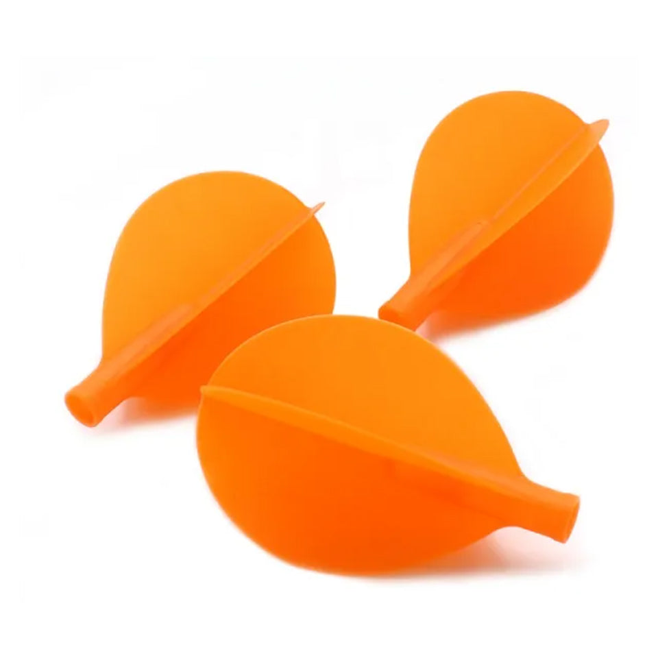 Cuesoul Tero AK4 Dart Flights - Teardrop Orange