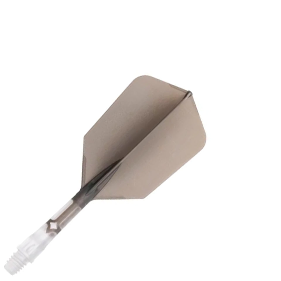 Cuesoul Rost T19 Integrated Dart Flights - Slim Grey (S) 23mm