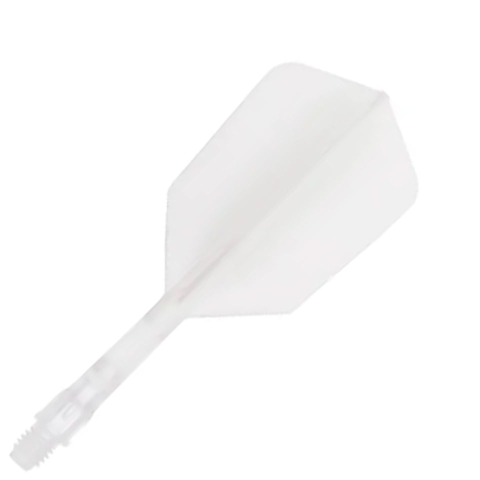 Cuesoul Rost T19 Integrated Dart Flights - Slim White (M) 28mm