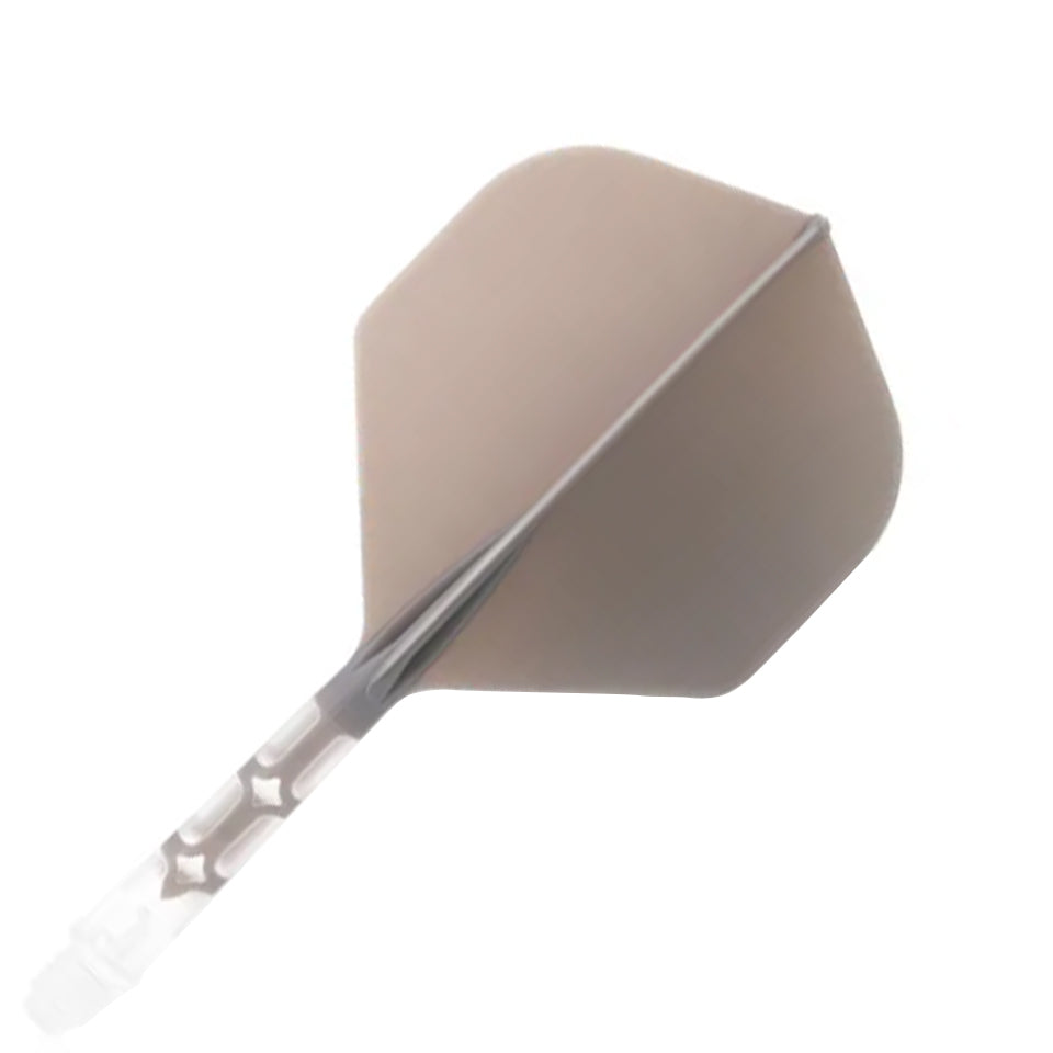 Cuesoul Rost T19 Integrated Dart Flights - Standard Grey (M) 28mm