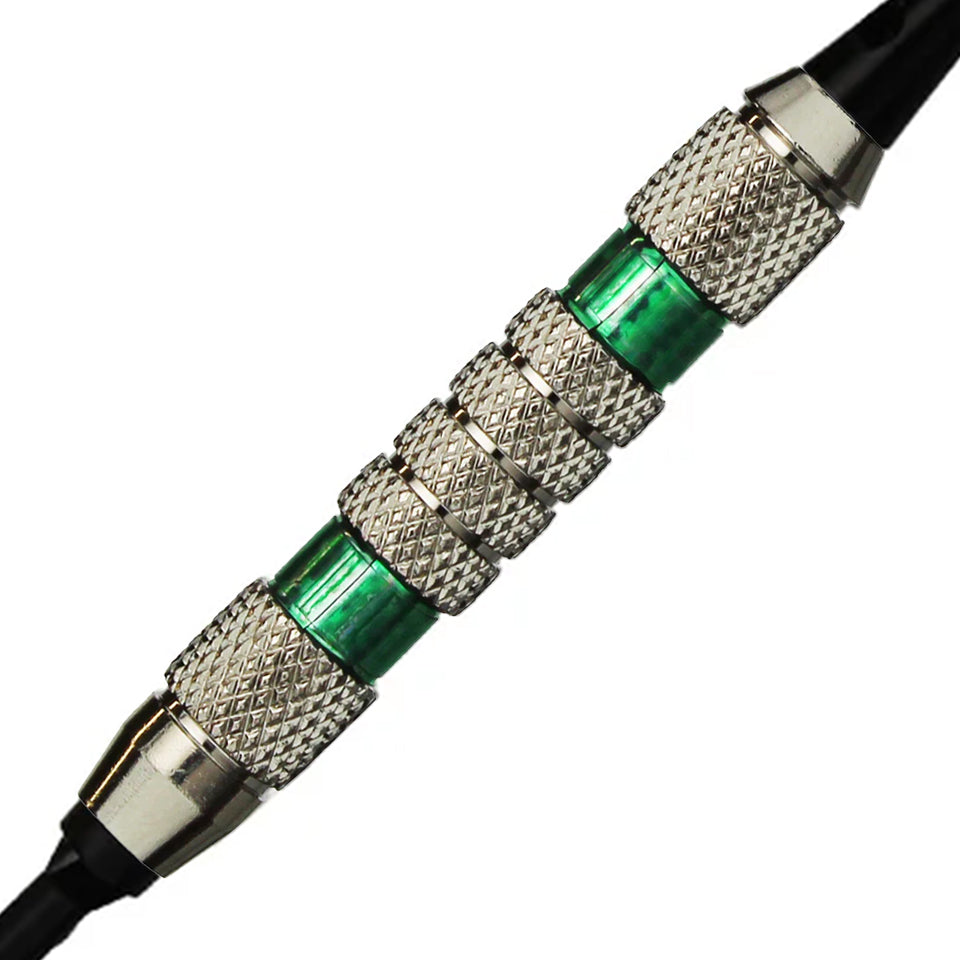 GLD Wind Runner Soft Tip Darts - Green 18gm