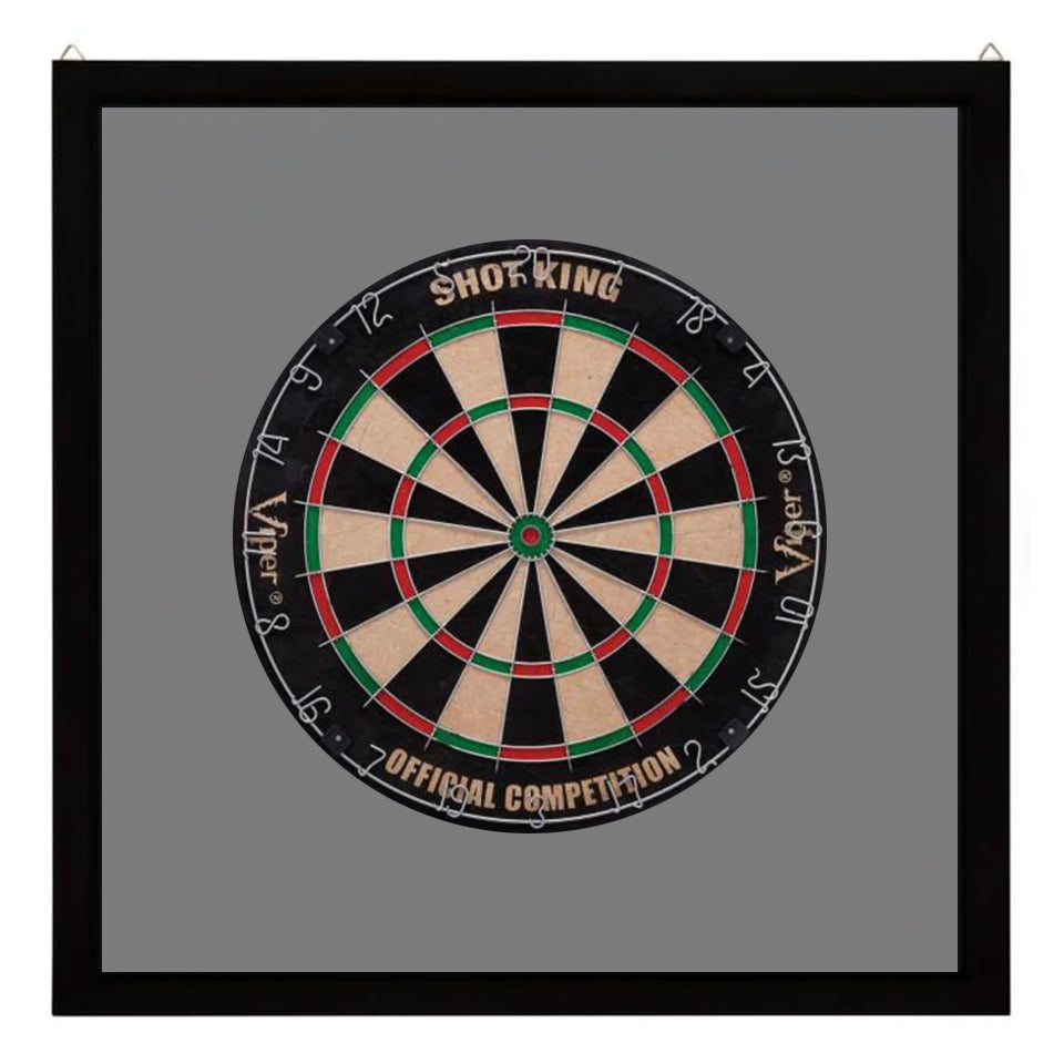 GLD Viper Framed Darboard Backboard - Grey