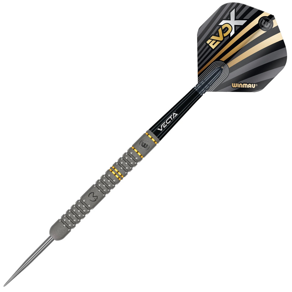 Winmau MvG EvoX Steel Tip Darts - 22.5gm