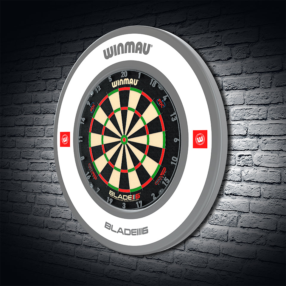 Winmau Pro Line 1.0 Dartboard Surround - White