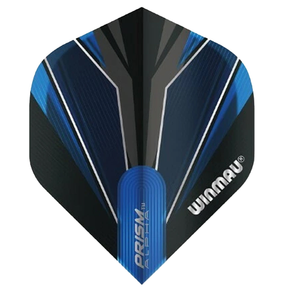 Winmau Prism Alpha Dart Flights - Standard Blue