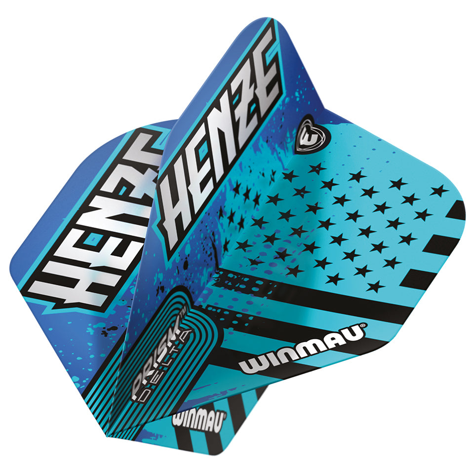 Winmau Rick Henze Prism Delta Dart Flights - Standard